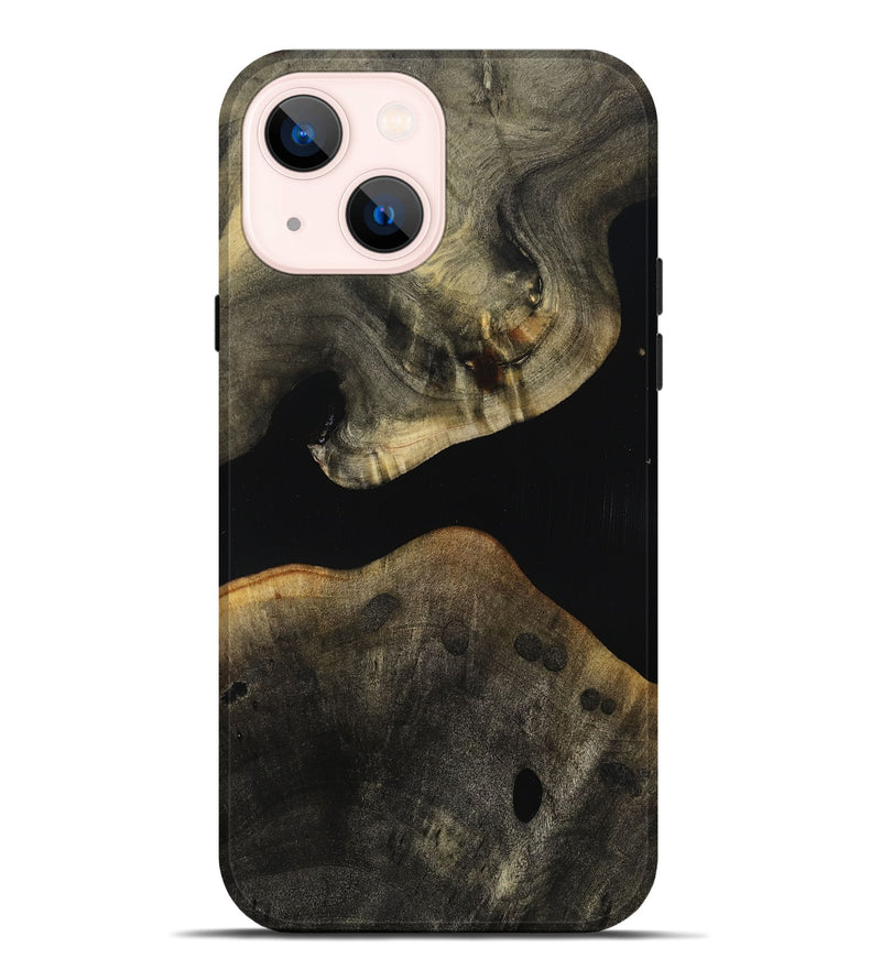 iPhone 14 Plus Wood Live Edge Phone Case - Harland (Wood Burl, 803530)