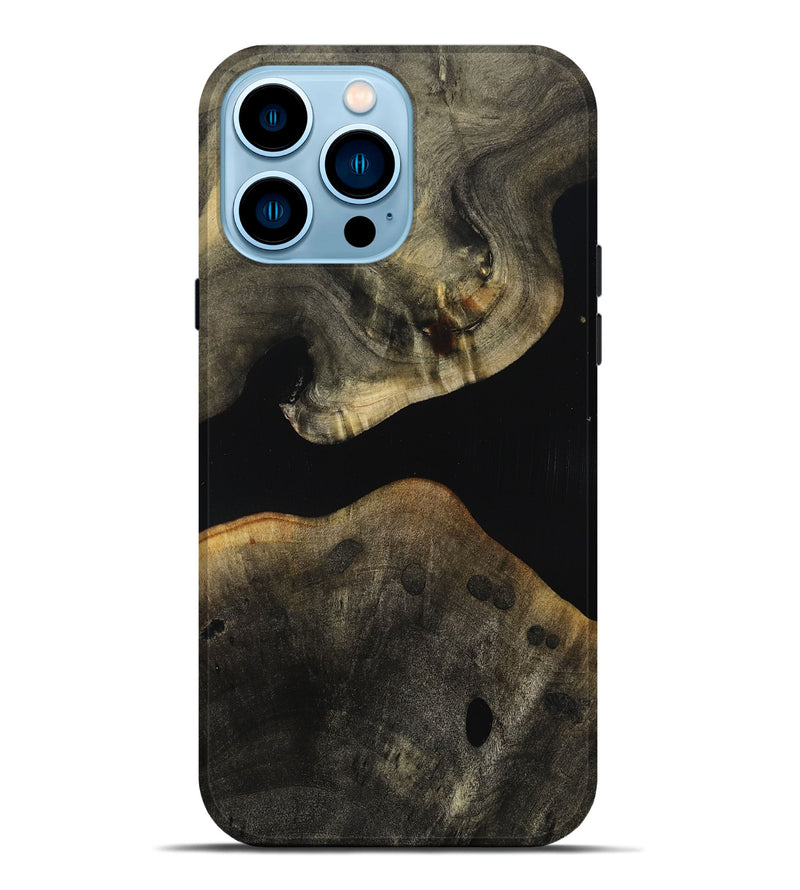 iPhone 14 Pro Max Wood Live Edge Phone Case - Harland (Wood Burl, 803530)