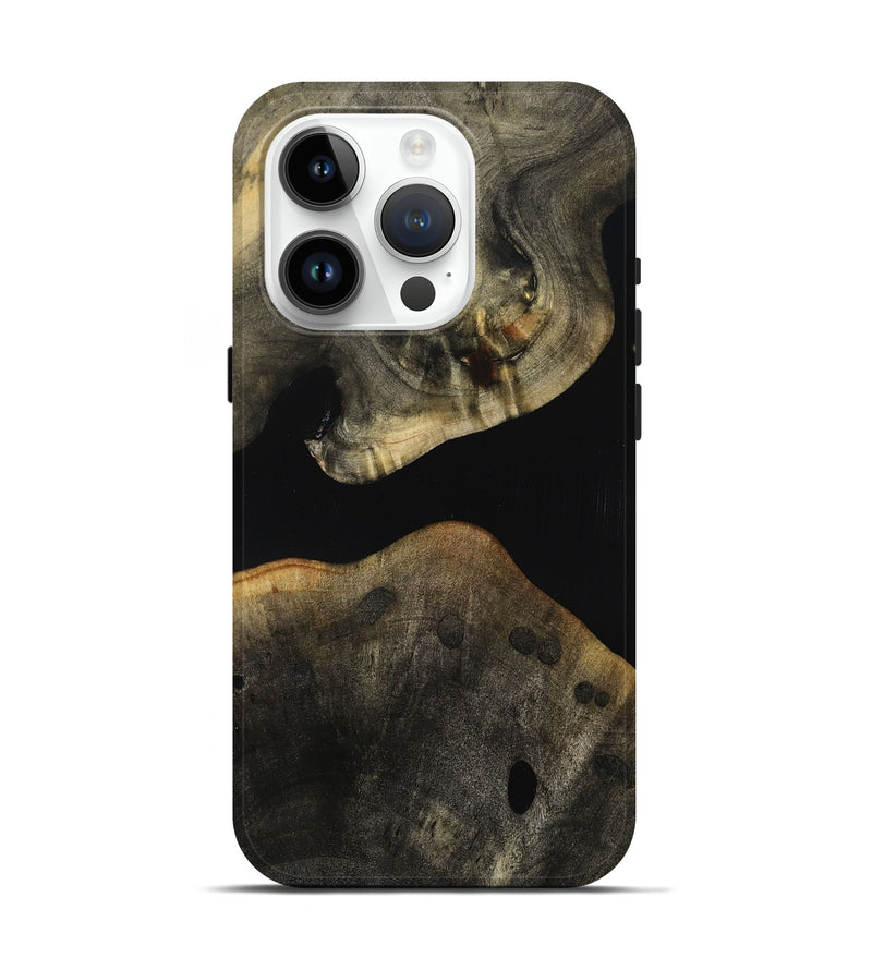 iPhone 15 Pro Wood Live Edge Phone Case - Harland (Wood Burl, 803530)