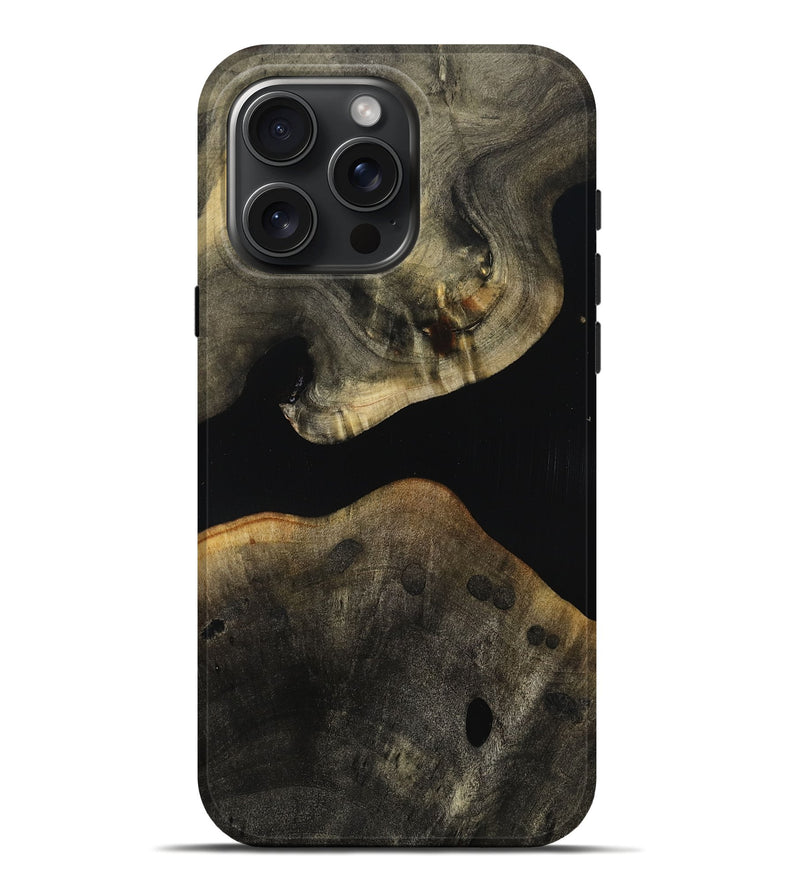 iPhone 16 Pro Max Wood Live Edge Phone Case - Harland (Wood Burl, 803530)
