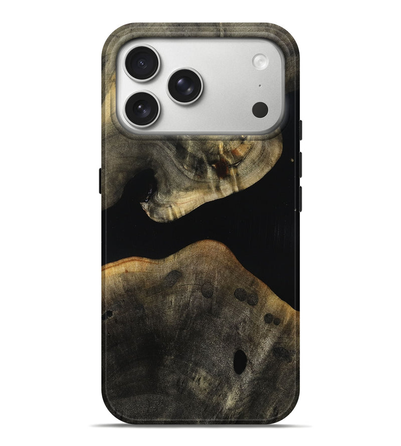 iPhone 17 Pro Max Wood Live Edge Phone Case - Harland (Wood Burl, 803530)