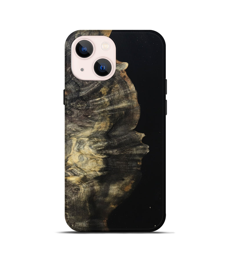 iPhone 13 mini Wood Live Edge Phone Case - Demario (Wood Burl, 803542)