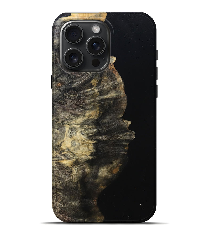 iPhone 16 Pro Max Wood Live Edge Phone Case - Demario (Wood Burl, 803542)