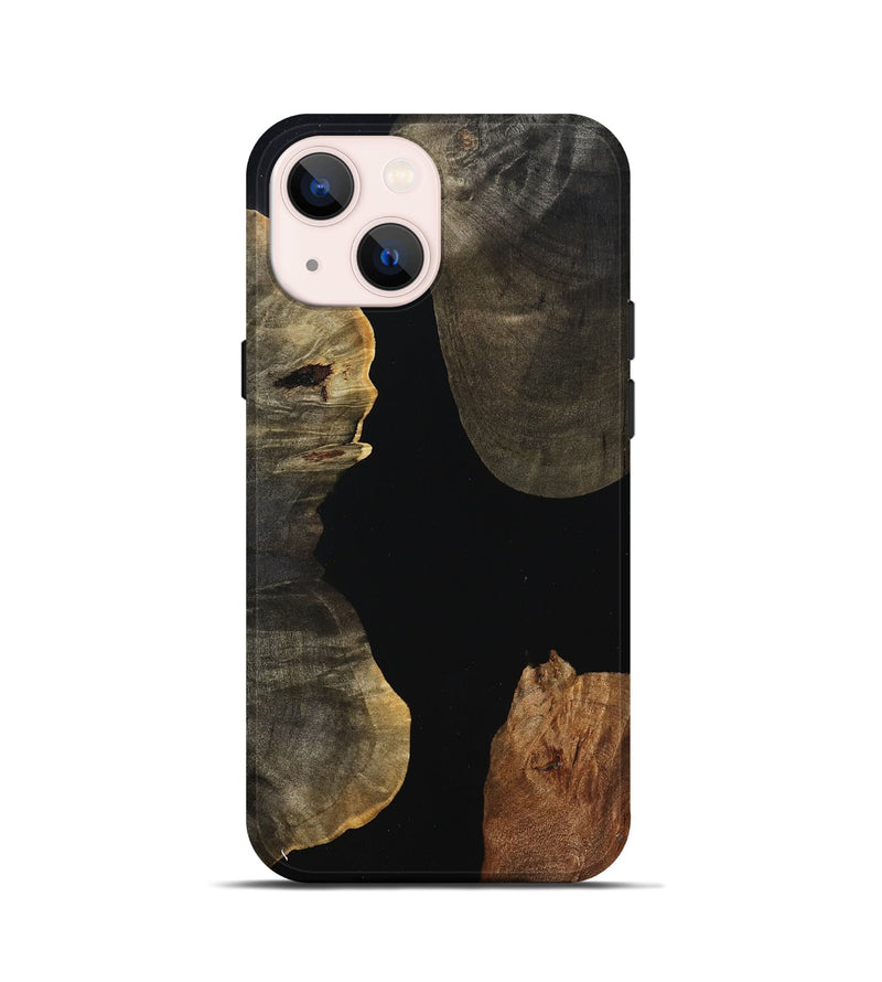 iPhone 13 mini Wood Live Edge Phone Case - Maisy (Wood Burl, 803544)