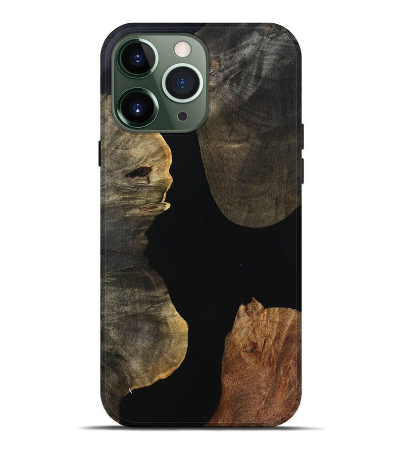 iPhone 13 Pro Max Wood Live Edge Phone Case - Maisy (Wood Burl, 803544)