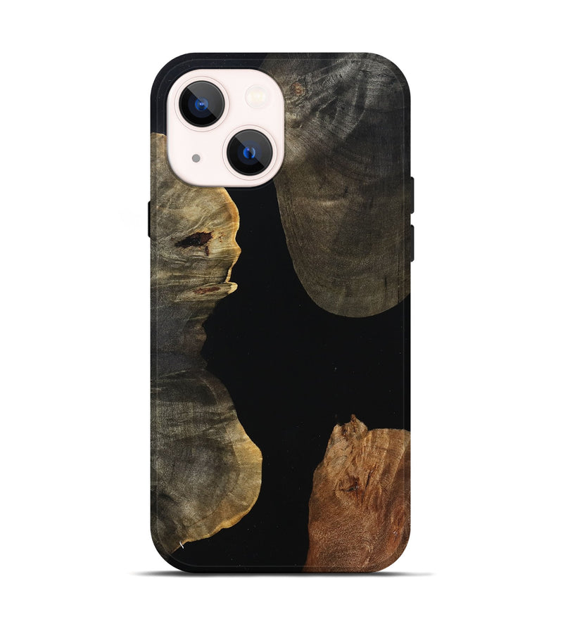 iPhone 14 Wood Live Edge Phone Case - Maisy (Wood Burl, 803544)