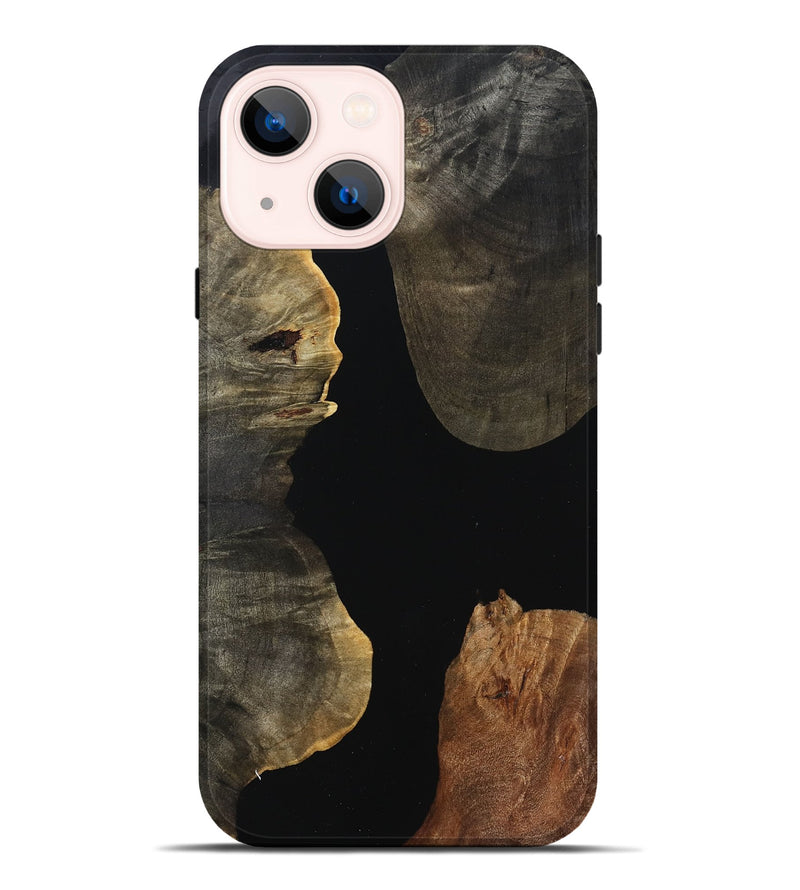 iPhone 14 Plus Wood Live Edge Phone Case - Maisy (Wood Burl, 803544)