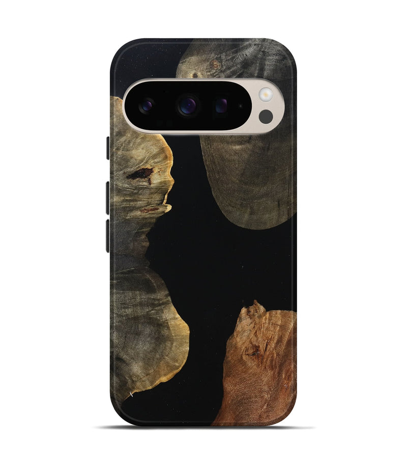 Pixel 10 Pro Wood Live Edge Phone Case - Maisy (Wood Burl, 803544)