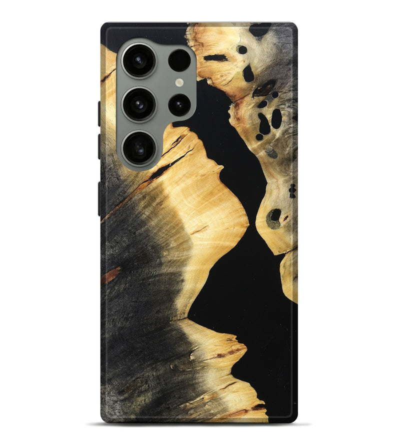 Galaxy S24 Ultra Wood Live Edge Phone Case - Urban (Wood Burl, 803545)