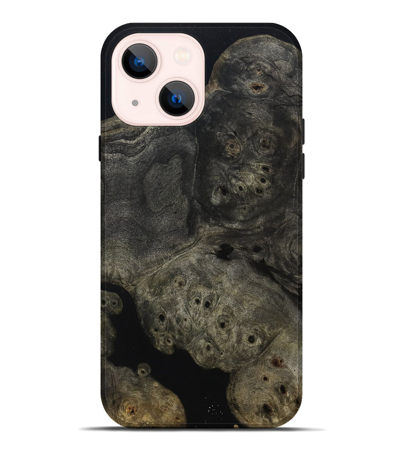 iPhone 14 Plus Wood Live Edge Phone Case - Theresa (Wood Burl, 803548)