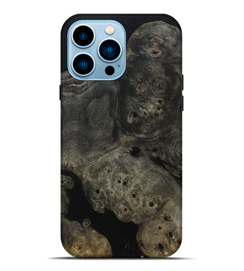 iPhone 14 Pro Max Wood Live Edge Phone Case - Theresa (Wood Burl, 803548)