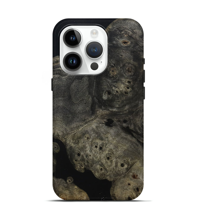 iPhone 15 Pro Wood Live Edge Phone Case - Theresa (Wood Burl, 803548)