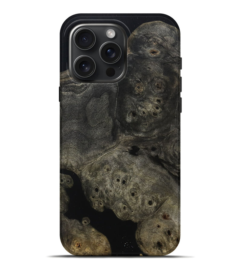 iPhone 16 Pro Max Wood Live Edge Phone Case - Theresa (Wood Burl, 803548)