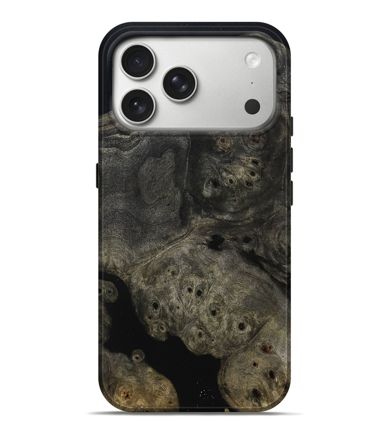 iPhone 17 Pro Max Wood Live Edge Phone Case - Theresa (Wood Burl, 803548)