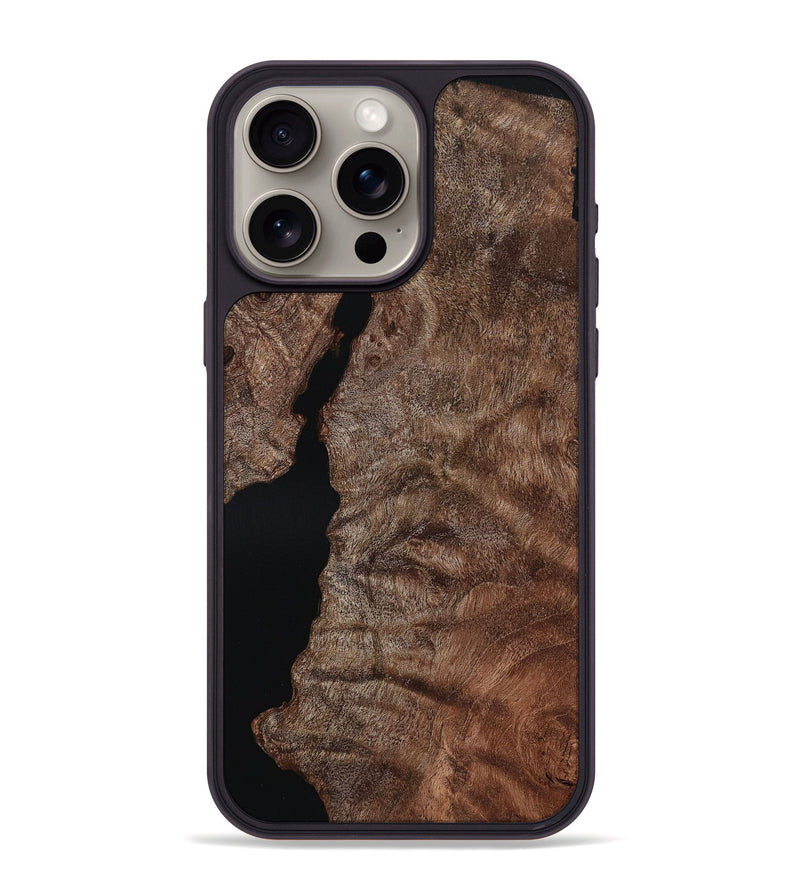 iPhone 15 Pro Max Wood Phone Case - Cindi (Wood Burl, 803567)