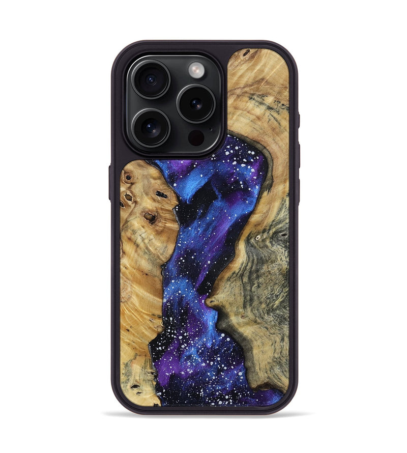 iPhone 15 Pro Wood Phone Case - Faye (Cosmos, 803576)