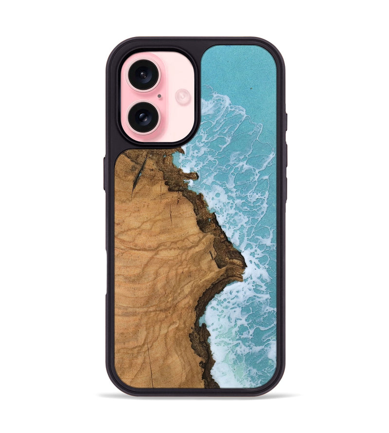iPhone 16 Wood Phone Case - Gillian (Coastal, 803588)