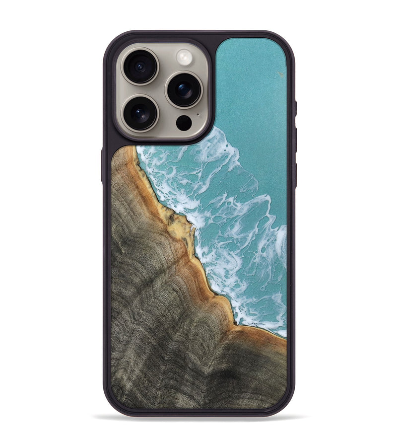 iPhone 15 Pro Max Wood Phone Case - Maryjo (Coastal, 803603)