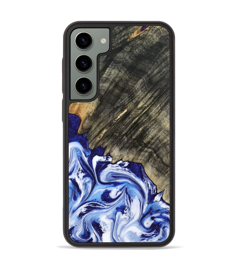 Galaxy S23 Plus Wood Phone Case - Leia (Blue, 803619)