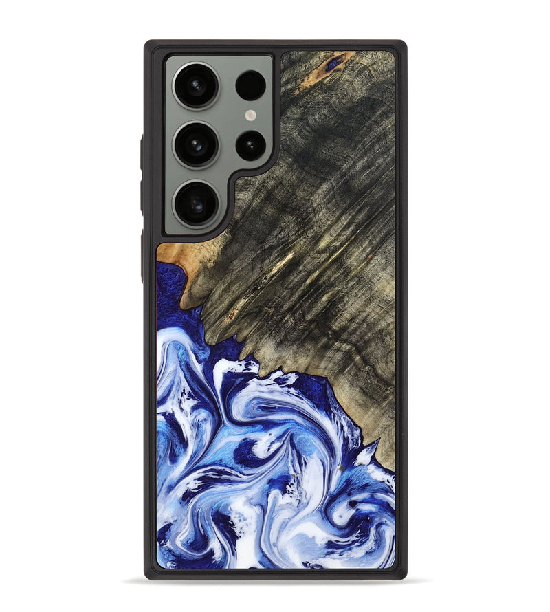 Galaxy S23 Ultra Wood Phone Case - Leia (Blue, 803619)