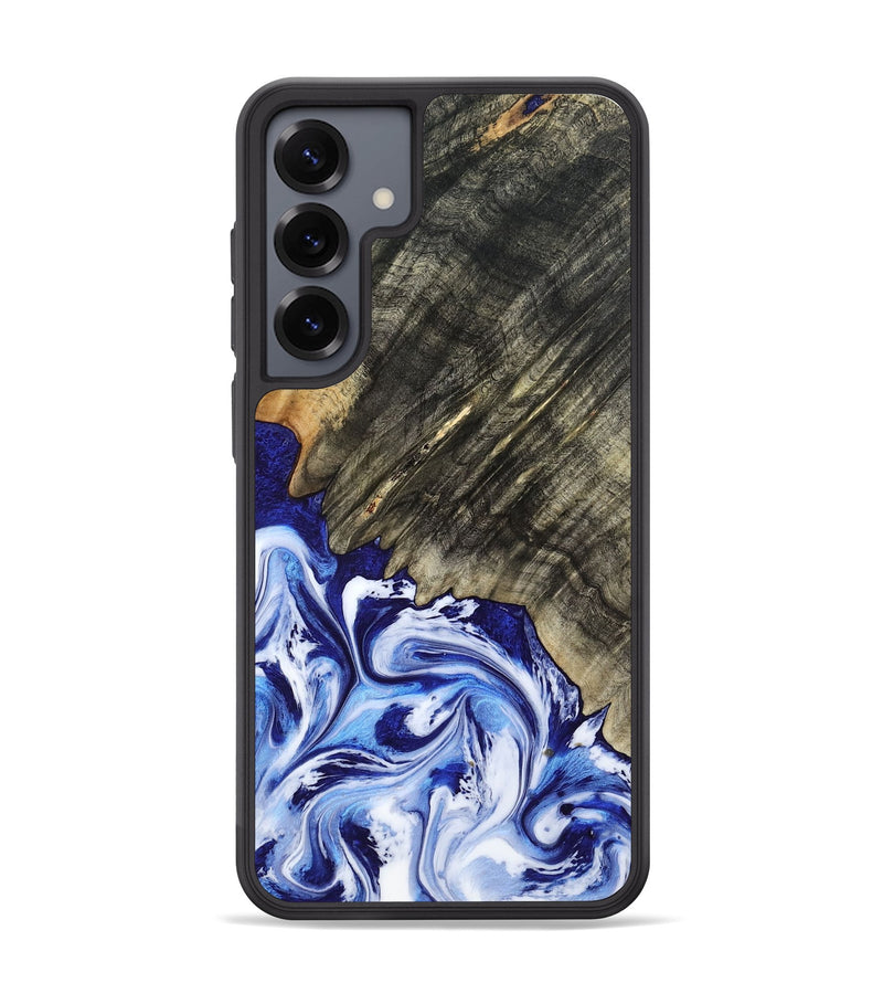 Galaxy S25 Plus Wood Phone Case - Leia (Blue, 803619)