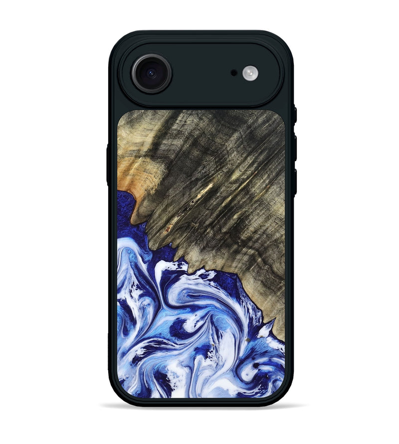 iPhone 17 Air Wood Phone Case - Leia (Blue, 803619)