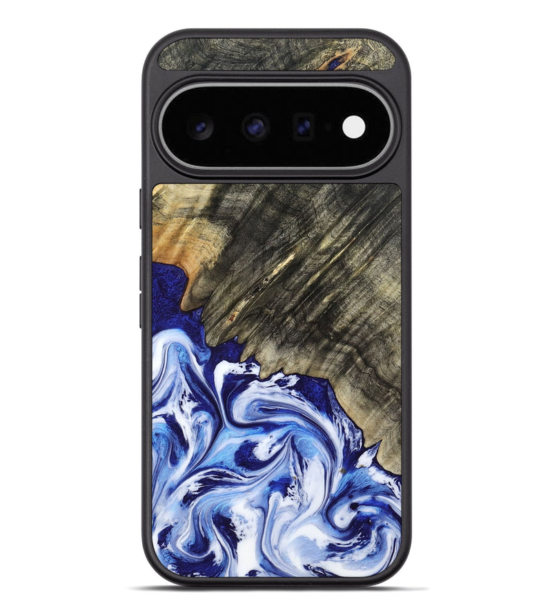 Pixel 11 Pro XL Wood Phone Case - Leia (Blue, 803619)