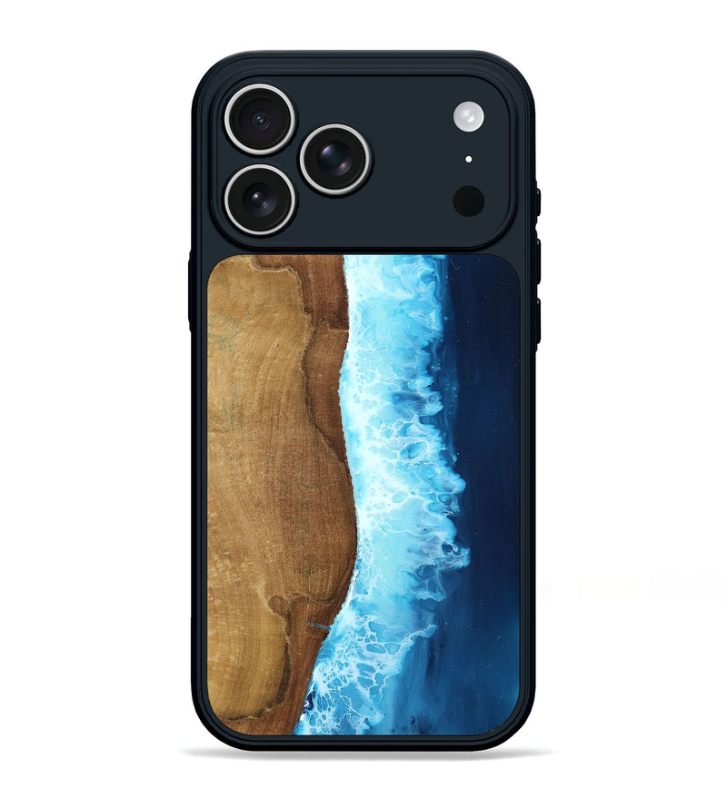 iPhone 17 Pro Max Wood Phone Case - Adella (Coastal, 803626)