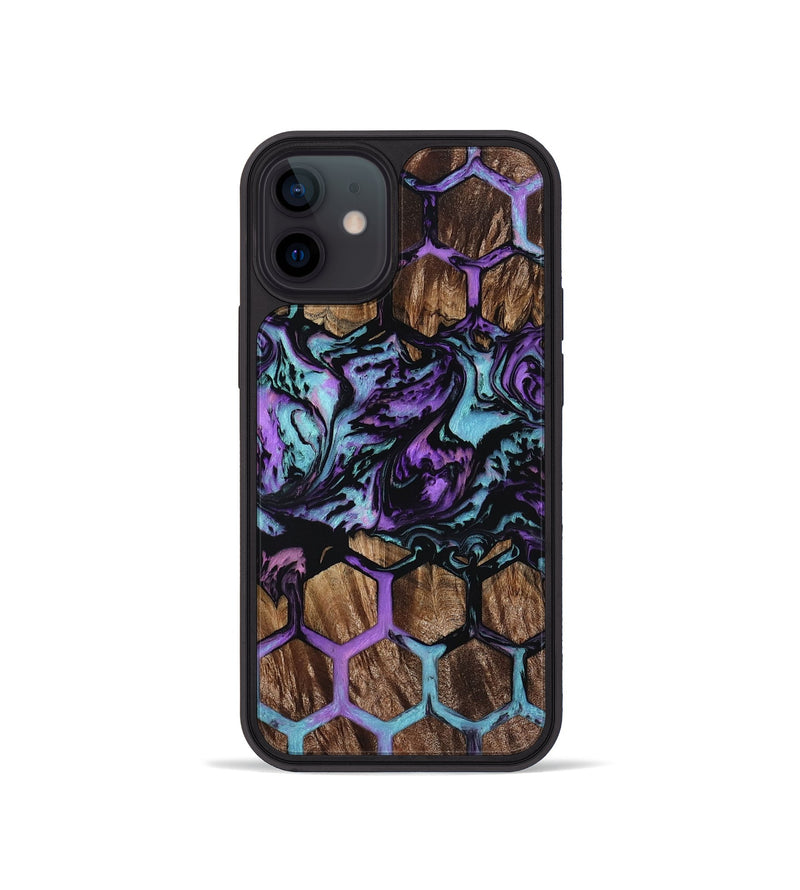 iPhone 12 mini Wood Phone Case - Rubi (Pattern, 803645)