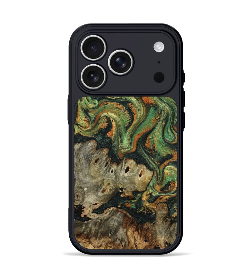 iPhone 17 Pro Wood Phone Case - Velva (Green, 803673)