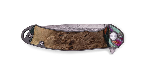 EDC Wood Pocket Knife - Oda (Green, 803674)