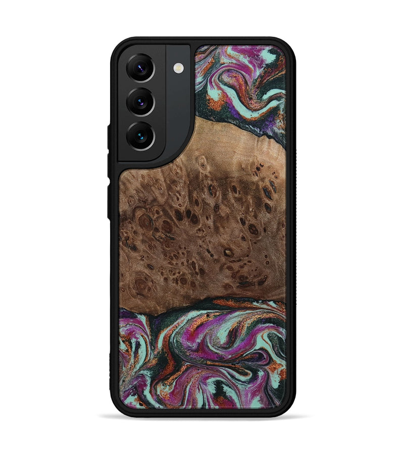 Galaxy S22 Plus Wood Phone Case - Oda (Green, 803674)