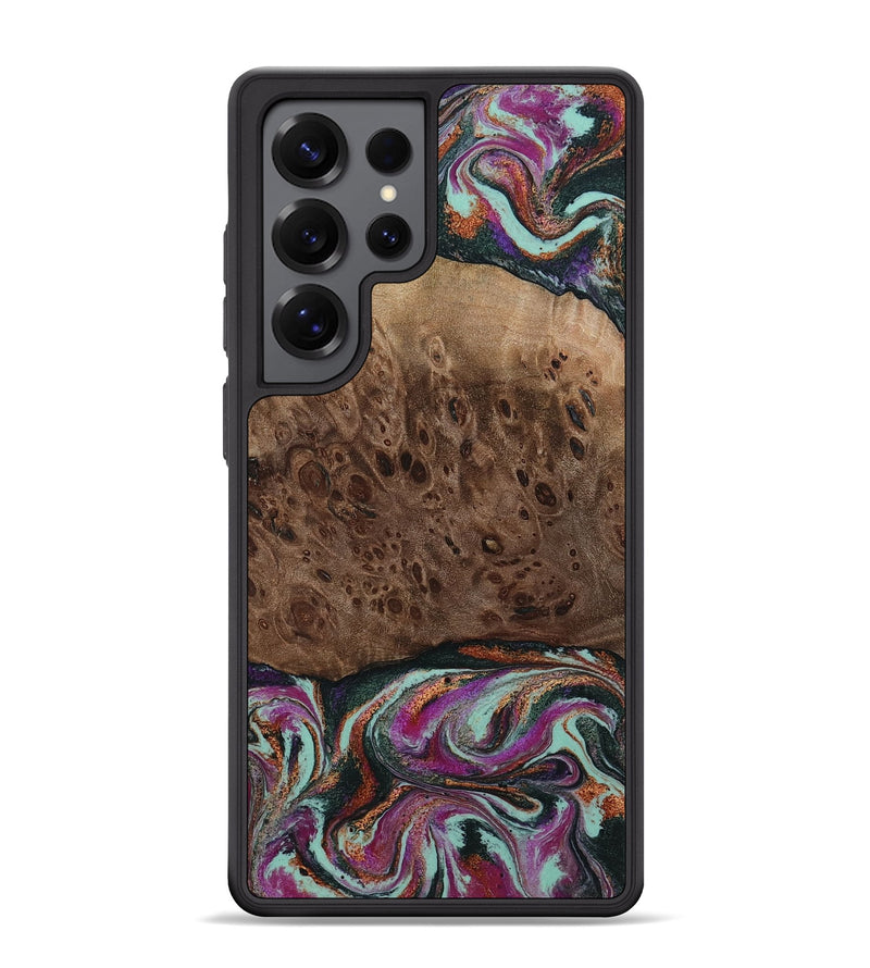 Galaxy S25 Ultra Wood Phone Case - Oda (Green, 803674)