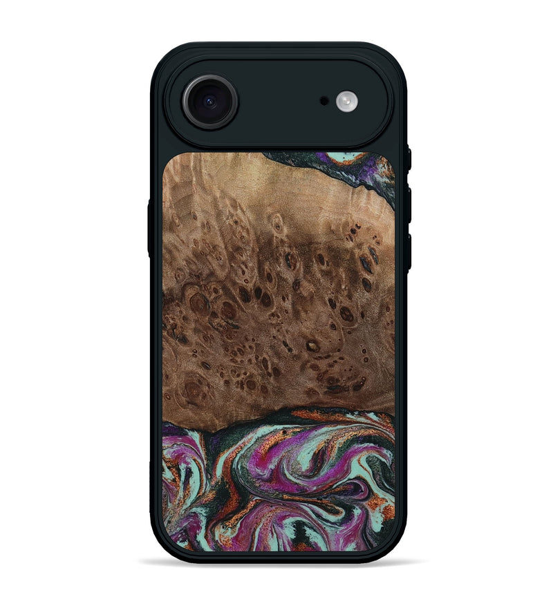 iPhone 17 Air Wood Phone Case - Oda (Green, 803674)