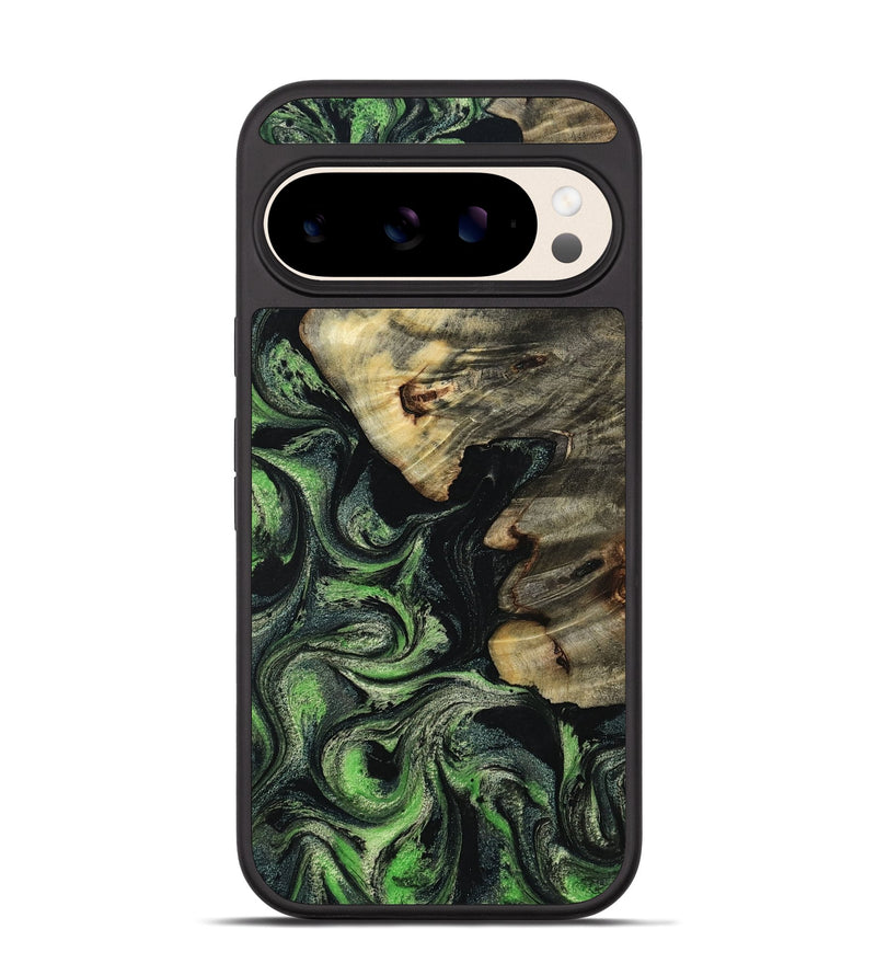 Pixel 10 Pro Wood Phone Case - Lavinia (Green, 803678)