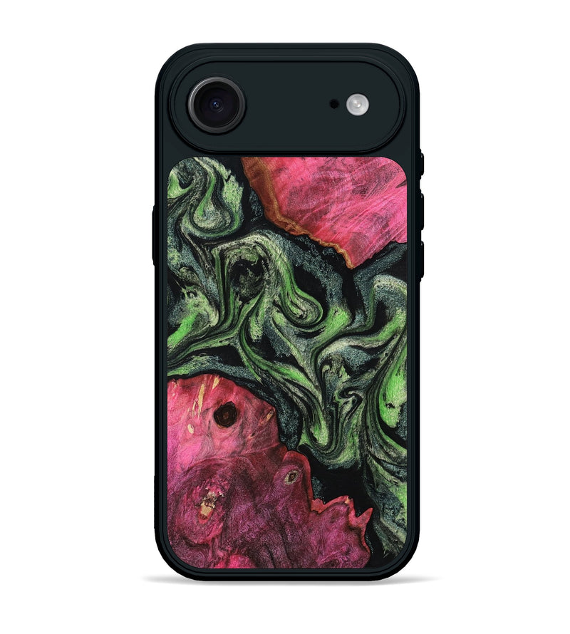 iPhone 17 Air Wood Phone Case - Hanna (Green, 803684)