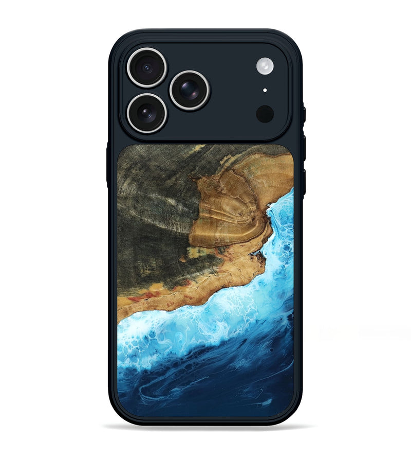 iPhone 17 Pro Max Wood Phone Case - Jeanine (Coastal, 803690)