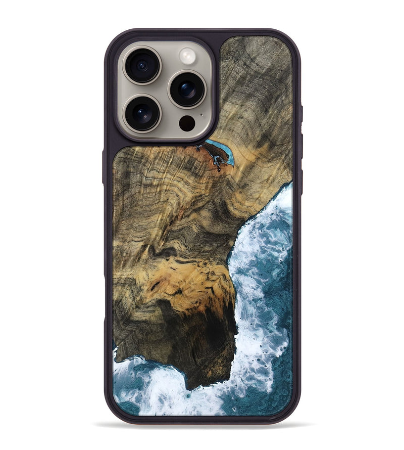iPhone 16 Pro Max Wood Phone Case - Vicki (Coastal, 803725)