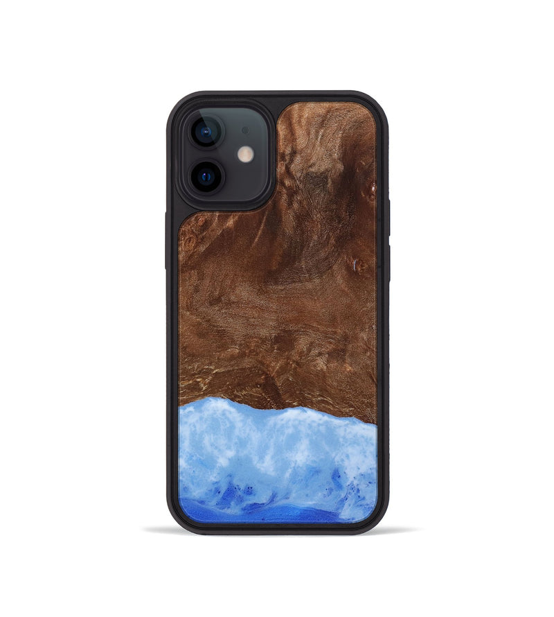 iPhone 12 mini Wood Phone Case - Makenna (Coastal, 803728)