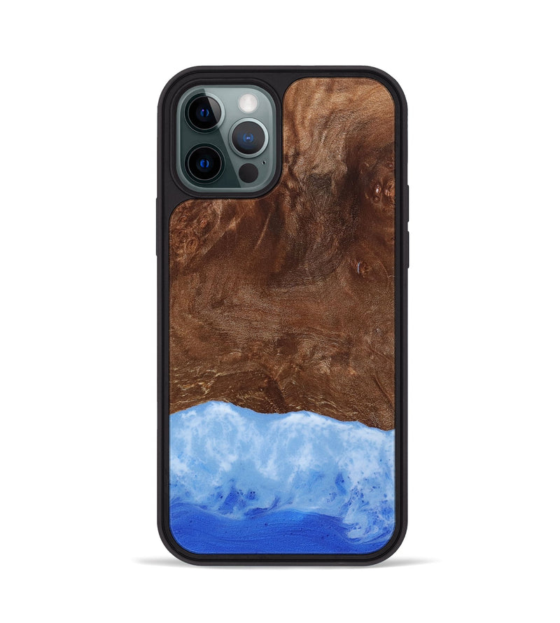 iPhone 12 Pro Wood Phone Case - Makenna (Coastal, 803728)