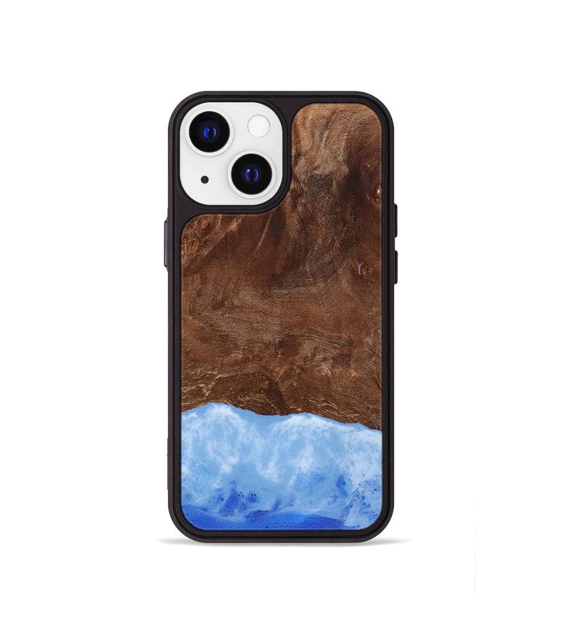 iPhone 13 mini Wood Phone Case - Makenna (Coastal, 803728)