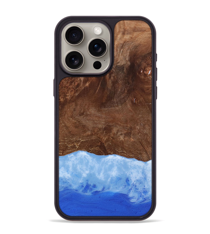 iPhone 15 Pro Max Wood Phone Case - Makenna (Coastal, 803728)