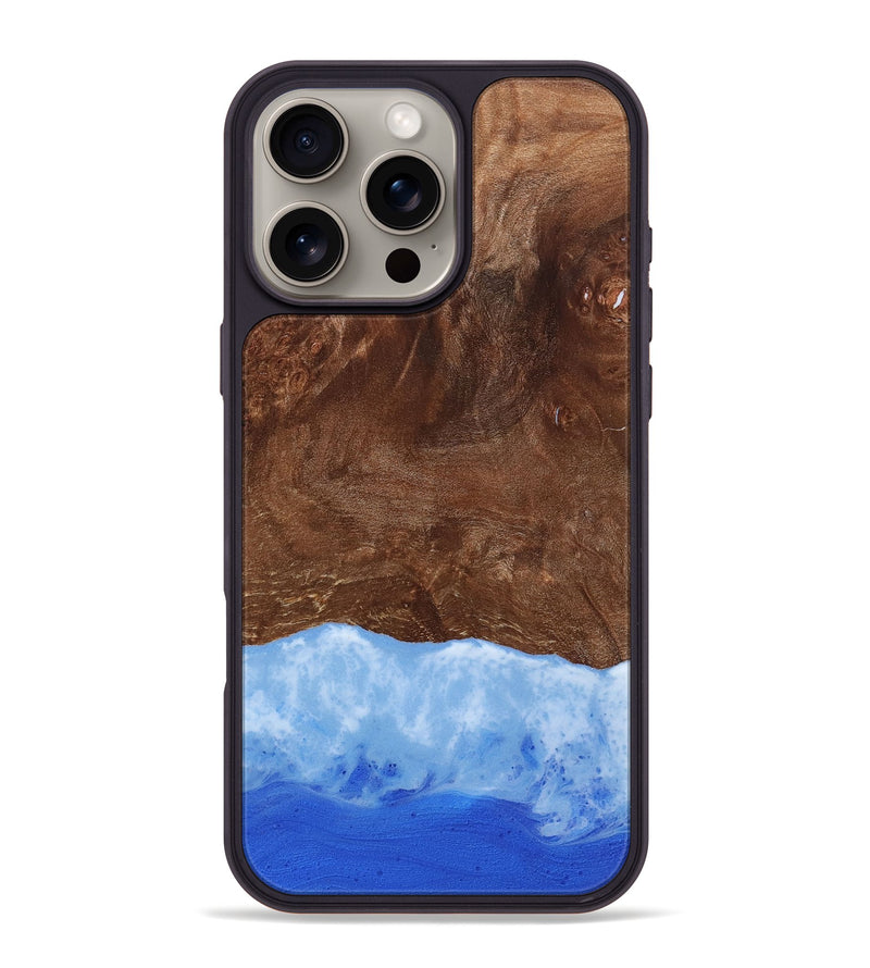iPhone 16 Pro Max Wood Phone Case - Makenna (Coastal, 803728)