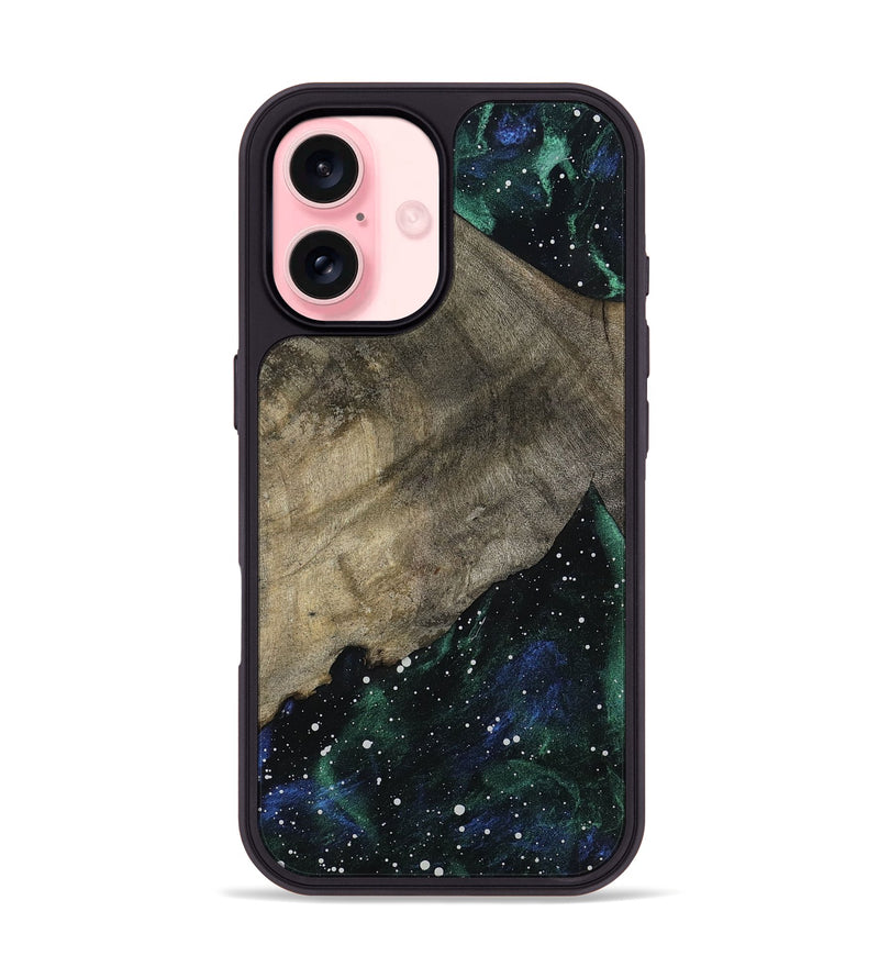 iPhone 16 Wood Phone Case - Teo (Cosmos, 803746)
