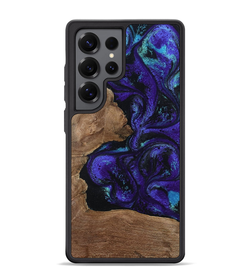 Galaxy S25 Ultra Wood Phone Case - Azrael (Purple, 803767)