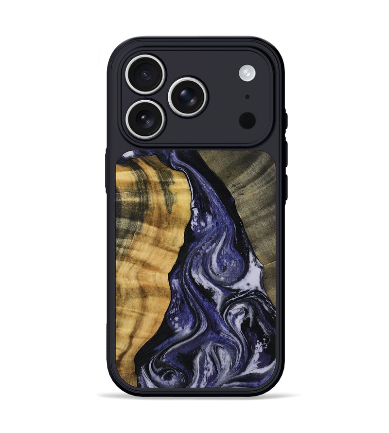 iPhone 17 Pro Wood Phone Case - Ayan (Purple, 803768)