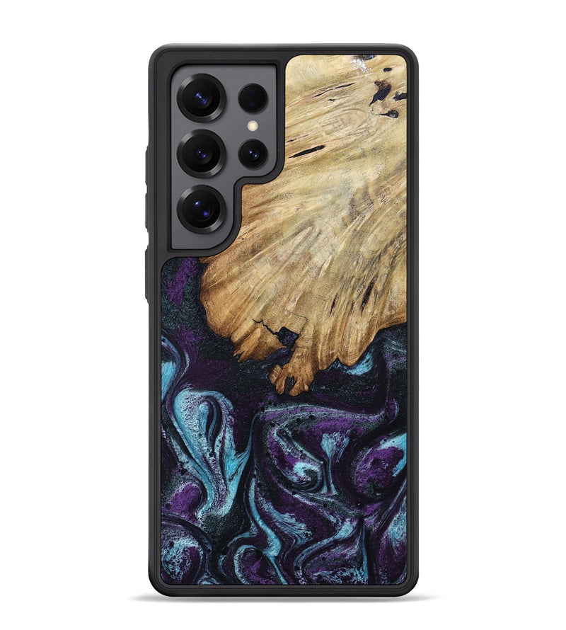 Galaxy S25 Ultra Wood Phone Case - Elowyn (Purple, 803769)