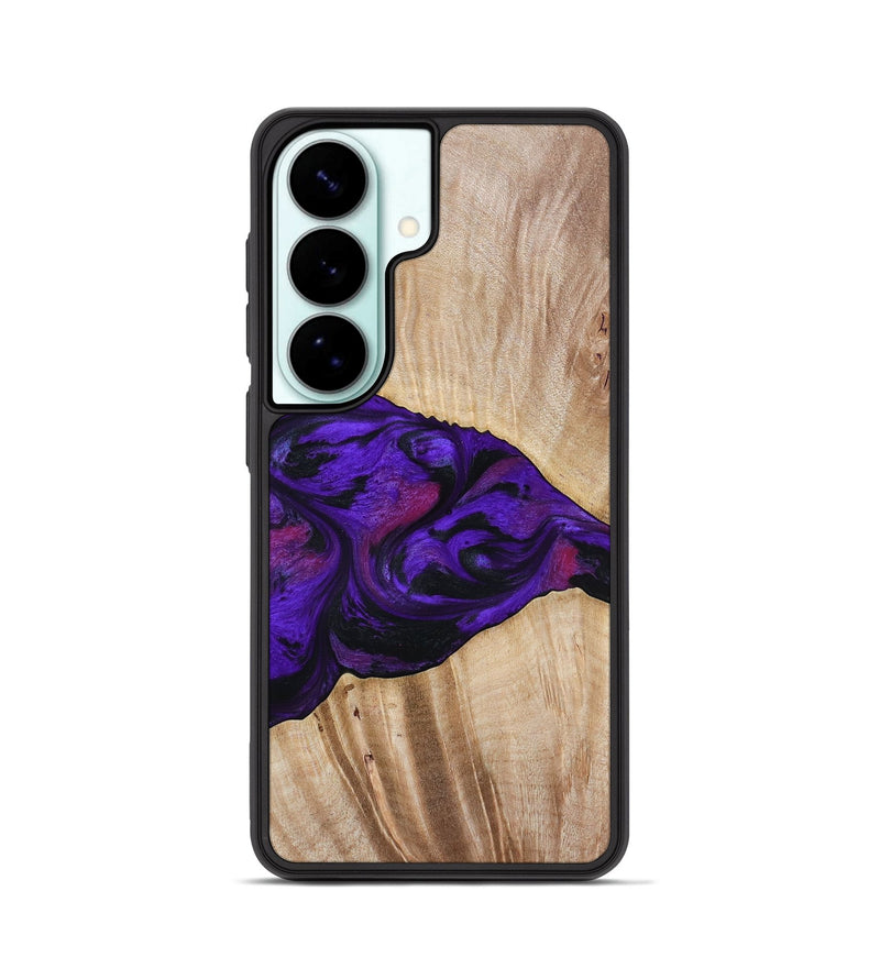 Galaxy S26 Wood Phone Case - Leora (Purple, 803770)