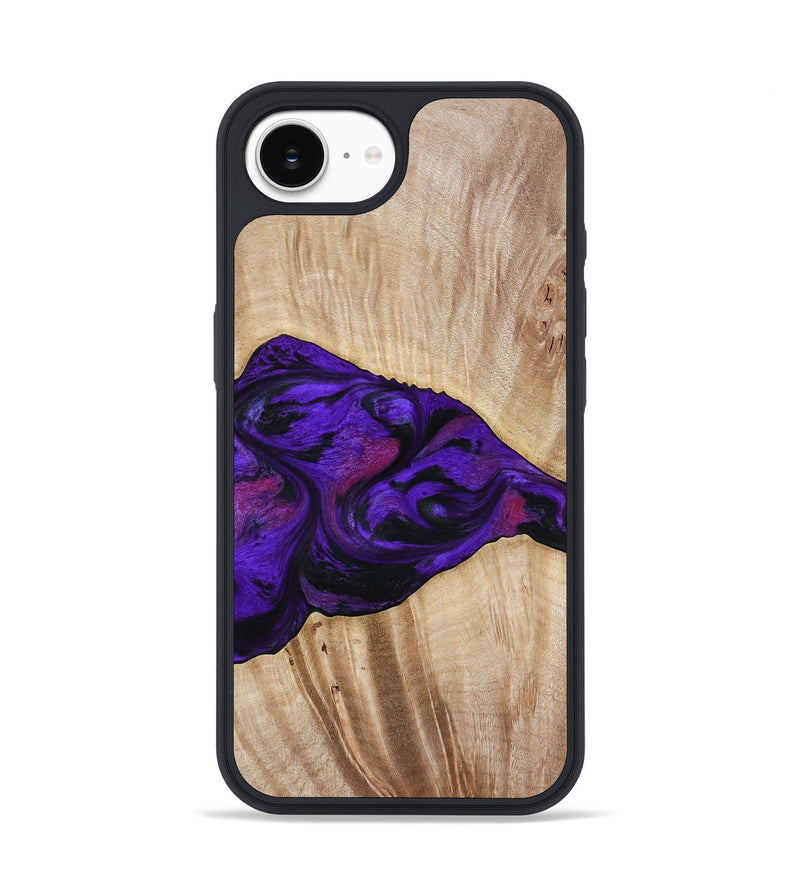 iPhone 16e Wood Phone Case - Leora (Purple, 803770)