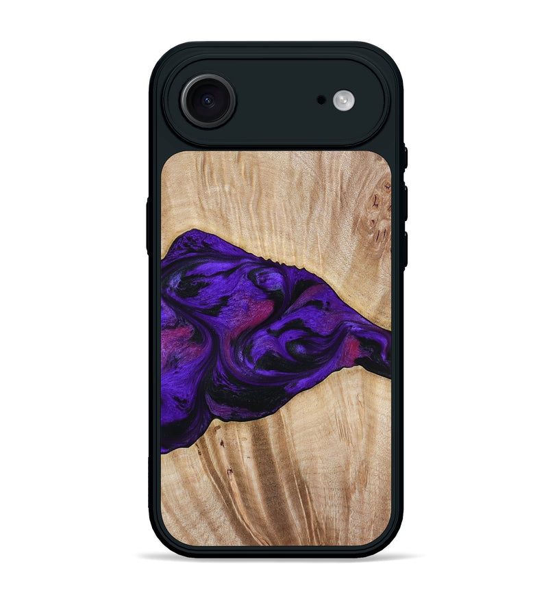 iPhone 17 Air Wood Phone Case - Leora (Purple, 803770)